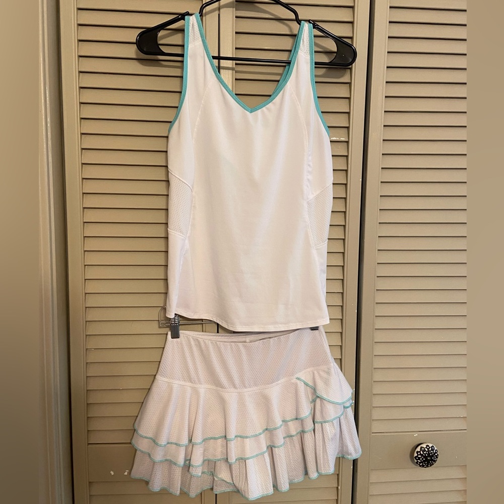 Lucky in Love Tennis Skirt Set